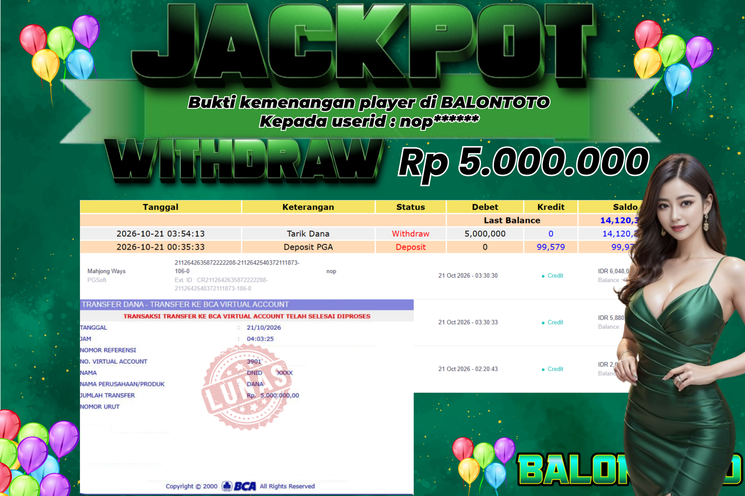 Prediksi BALONTOTO